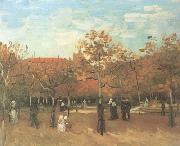 Vincent Van Gogh The Bois de Boulogne with People Walking (nn04) Spain oil painting reproduction